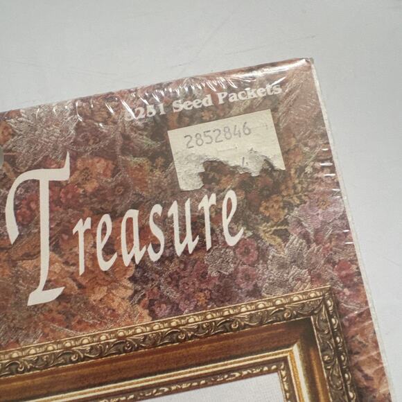 NEW Sealed Vintage Heirloom Treasure 5251 Seed Packets Cross Stitch Kit - Picture 5 of 8